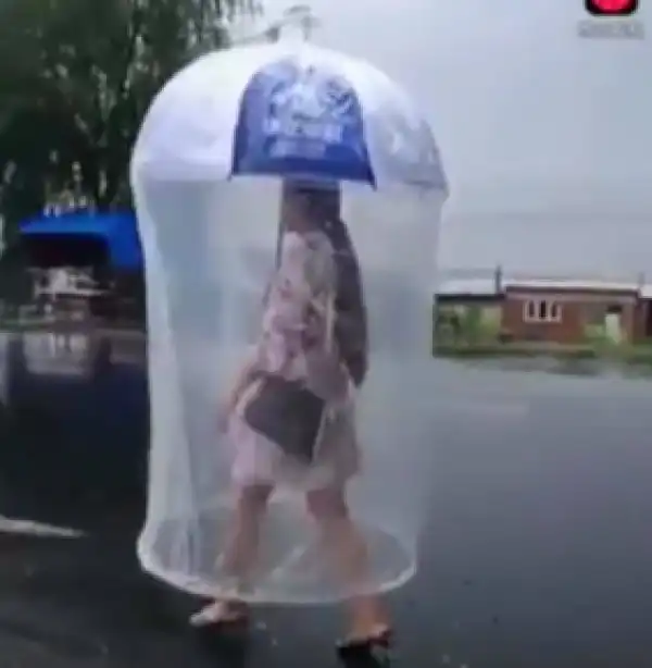 Would You Use This Unique Umbrella? (Photos)